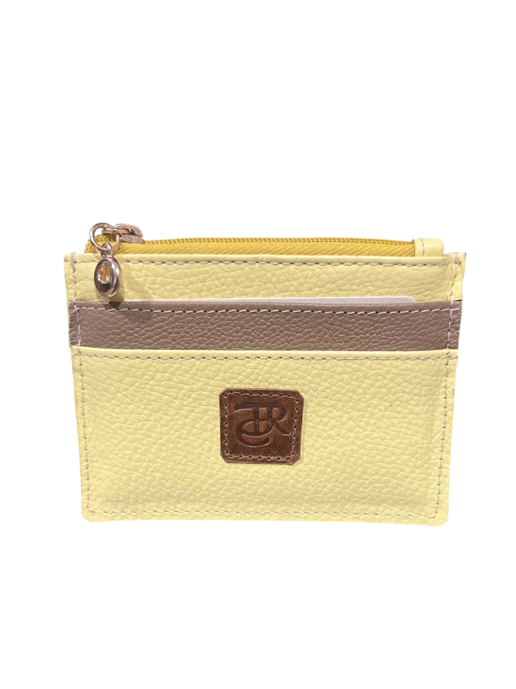 Portatarjeteros (11cm x 8cm)(Yellow - Mocca)